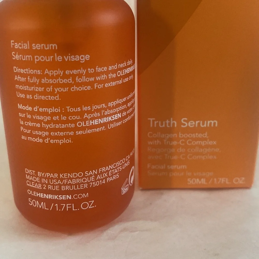 OLE HENRIKSEN Large Vitamin C Truth Serum 1.7oz $95 NIB